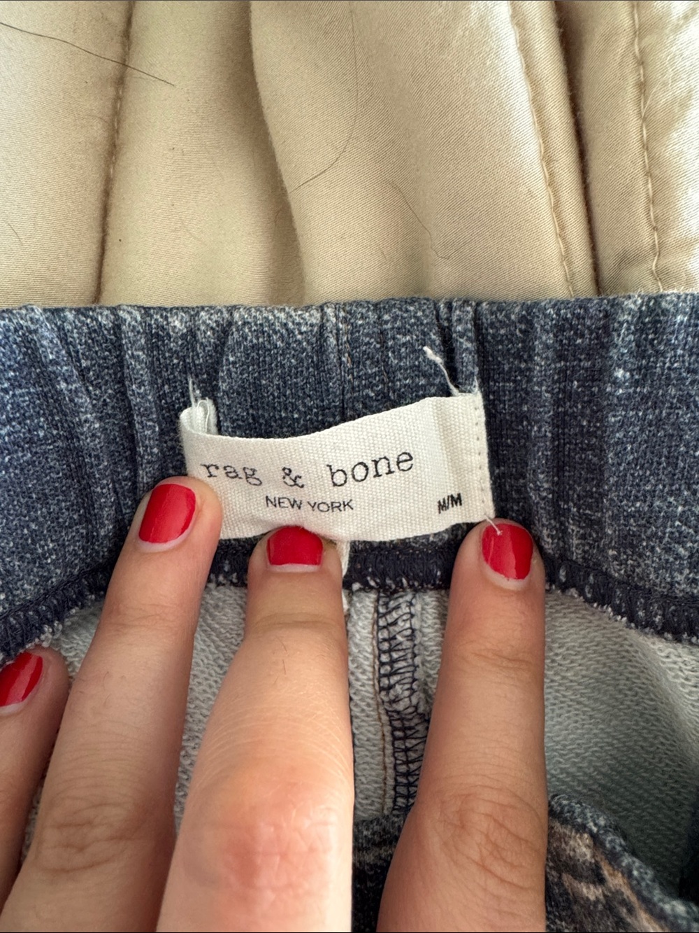 Rag and Bone sweatpant jeans size M - Picture 5 of 5